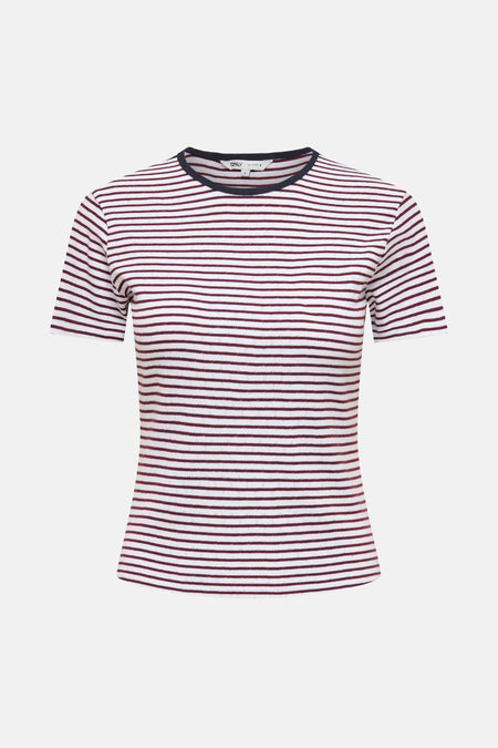 ONLKARI S/S STRIPE TEE JRS