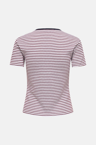 T-shirt met korte mouwen - Bordeaux - ONLY®