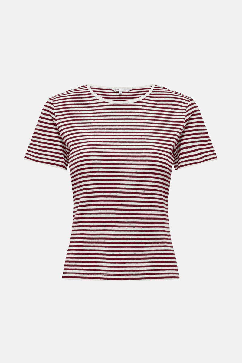 ONLKARI S/S STRIPE TEE JRS