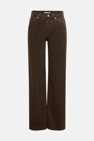 ONLMADISON BLUSH HW WIDE BROWN DNM CRO11