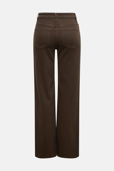 ONLMADISON BLUSH HW WIDE BROWN DNM CRO11