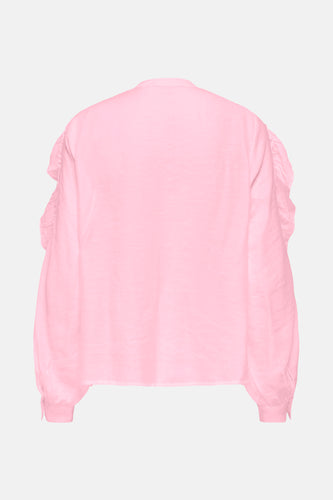 Blouse met lange mouwen - roze
