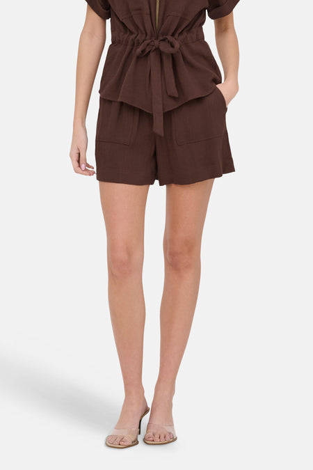 Short - brun