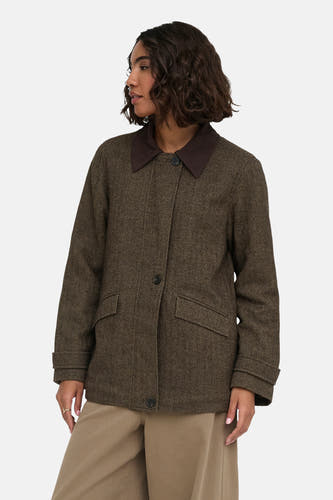 Korte jas bruin - ONLY®