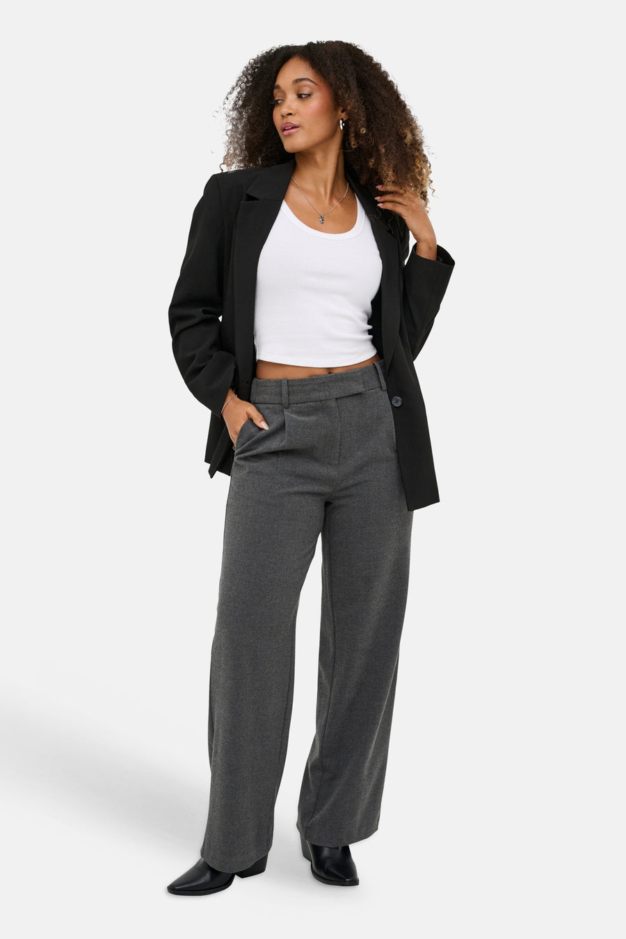 Pantalon gris - ONLY®