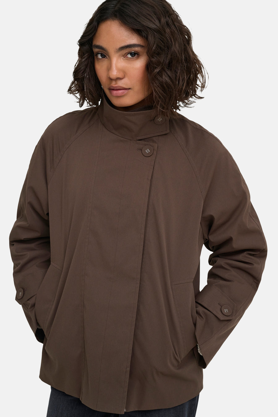 Korte jas bruin - ONLY®