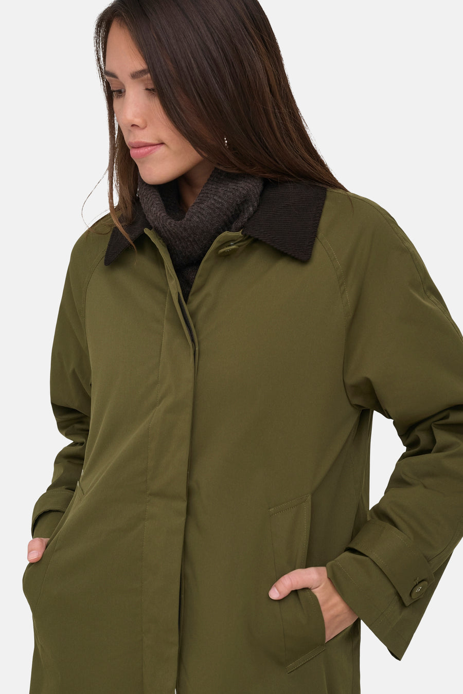 Veste longue vert - ONLY®