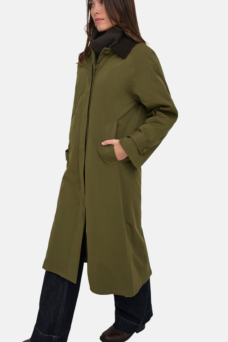 Veste longue vert - ONLY®