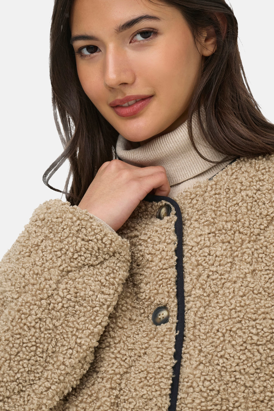 Korte jas beige - ONLY®