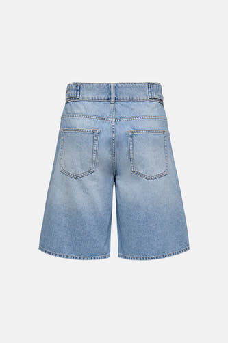 Short - light blue denim