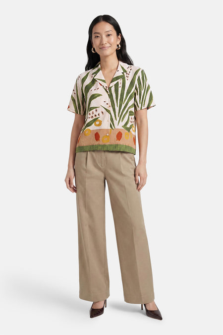 Chemise à manches courtes - multicolore