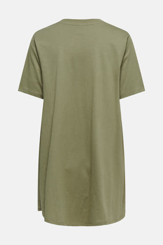 Kleedje met korte mouwen - Kaki