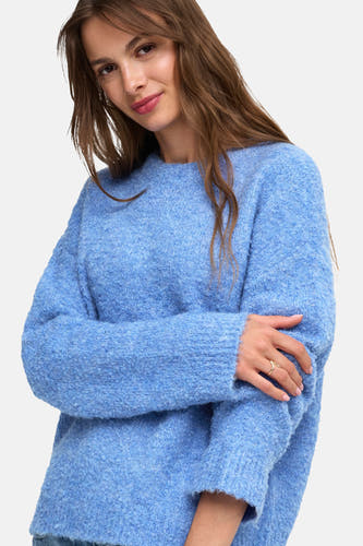 Pull col O bleu - ONLY®