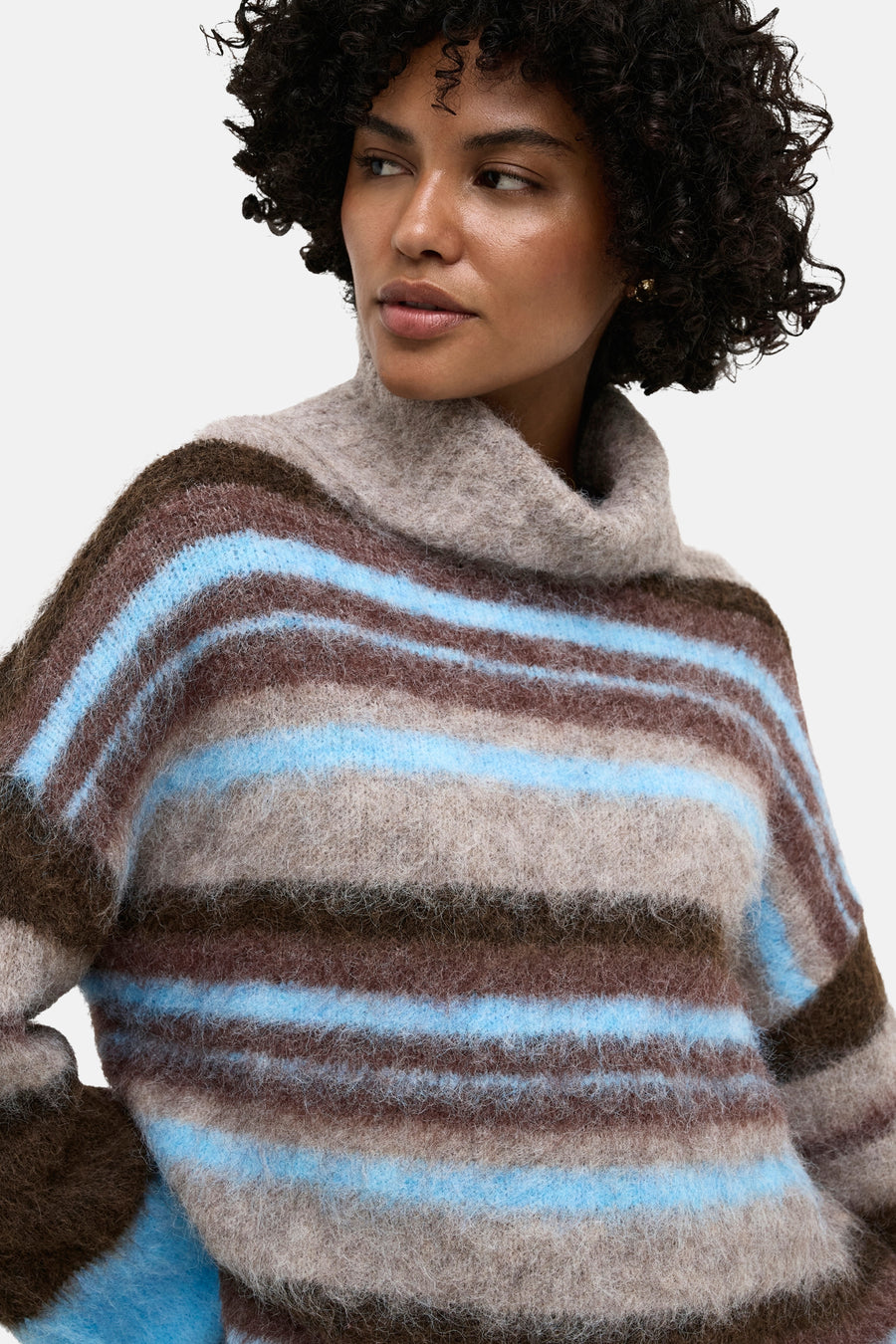 Trui met rolkraag multicolor - ONLY®