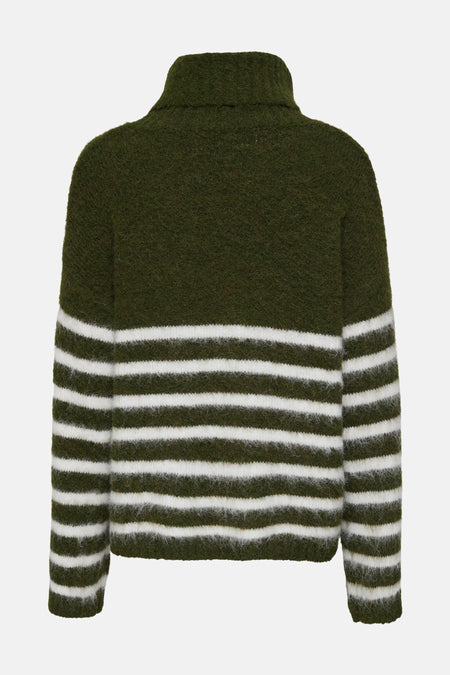 Trui met rolkraag groen - ONLY®