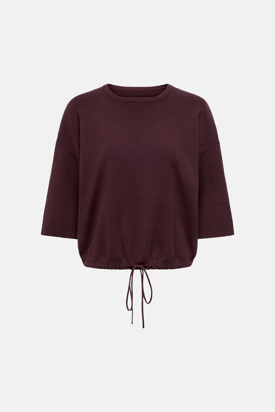 Trui met ronde hals bordeaux - ONLY®