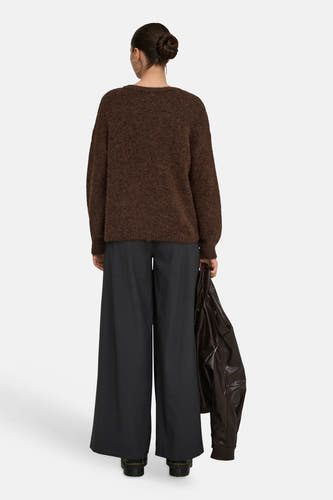 Pull col O brun - ONLY®