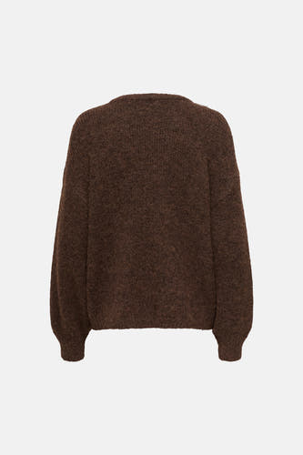 Pull col O brun - ONLY®