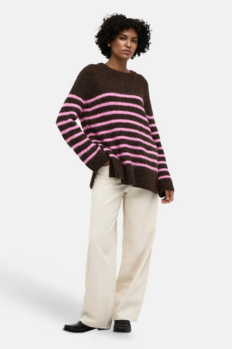 Pull col O brun - ONLY®