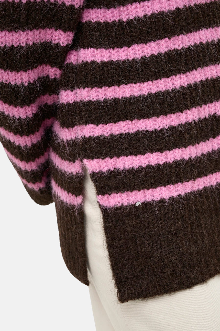 Pull col O brun - ONLY®