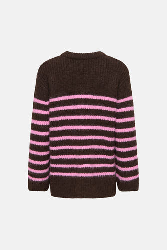 Pull col O brun - ONLY®