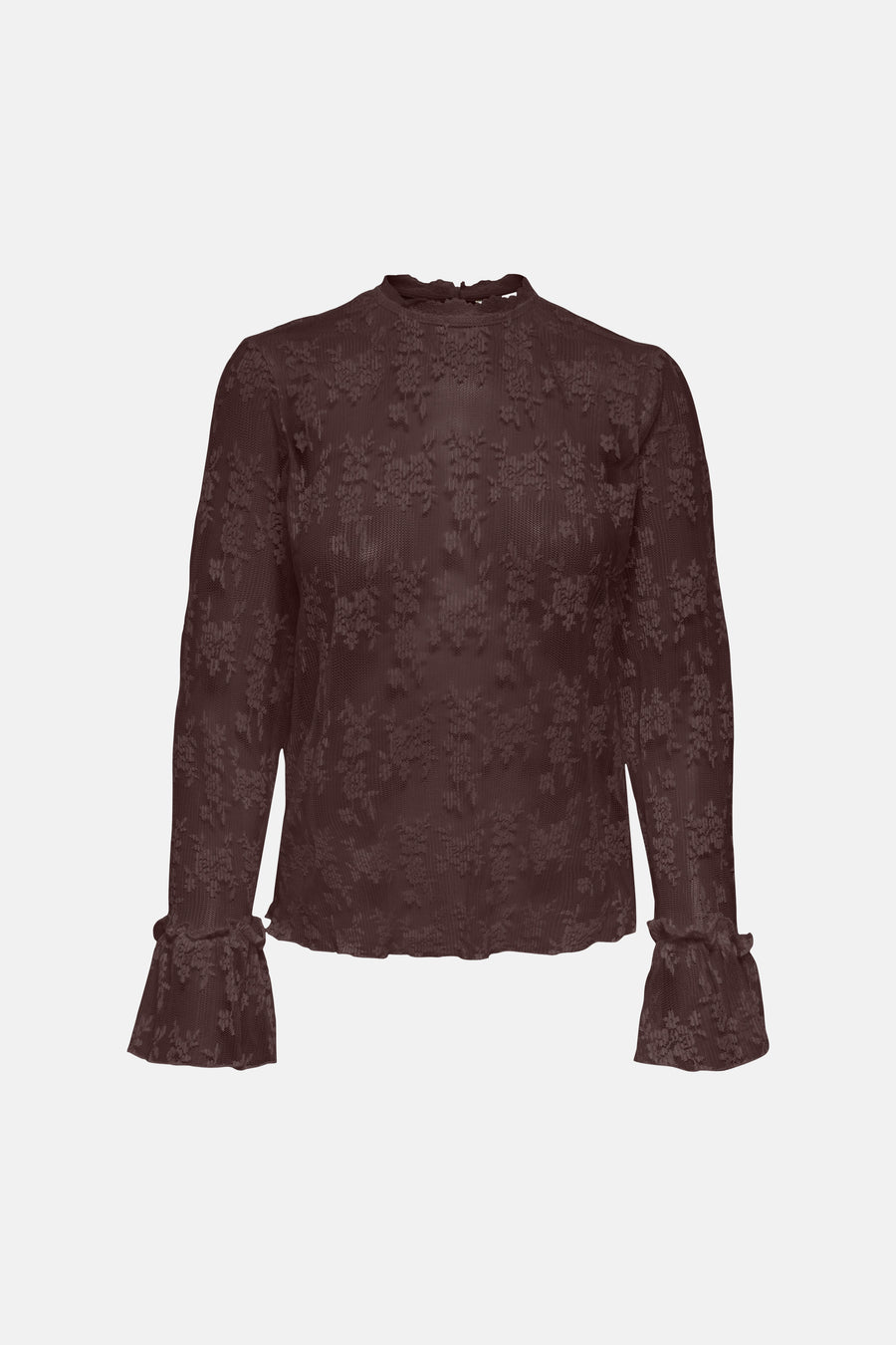 Blouse (lange mouwen) bruin - ONLY®