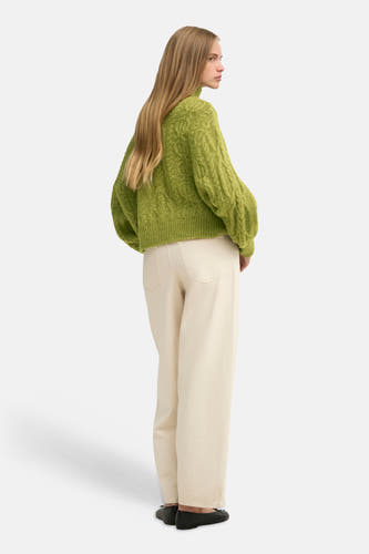 Trui met rolkraag groen - ONLY®
