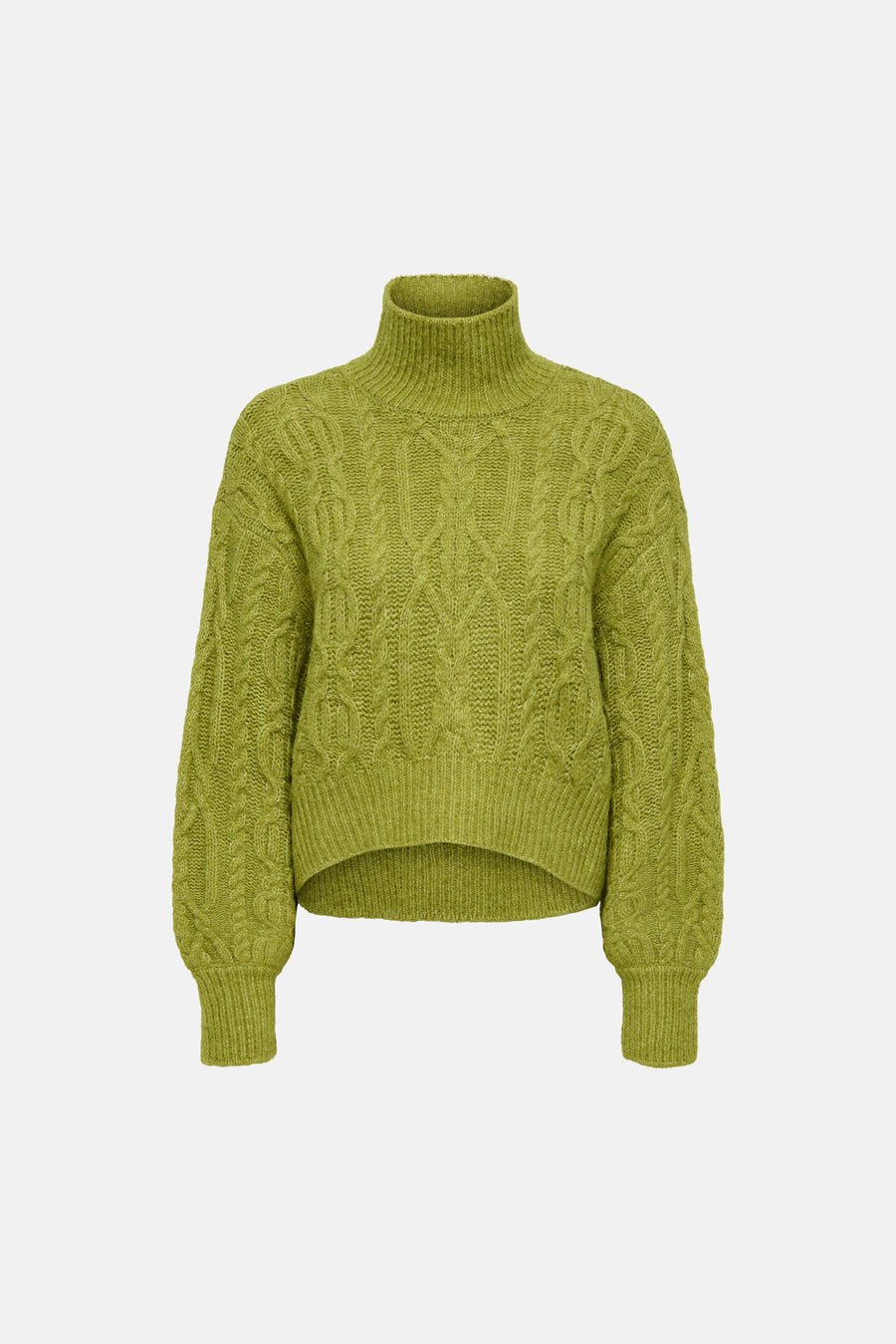 Trui met rolkraag groen - ONLY®