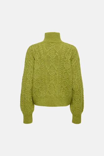 Trui met rolkraag groen - ONLY®