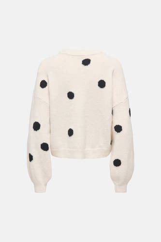 Pull col O Écru - ONLY®