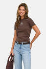 T-shirt - bruin