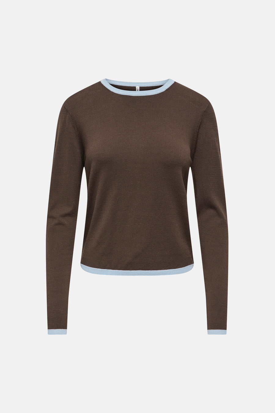 Pull col O - brun