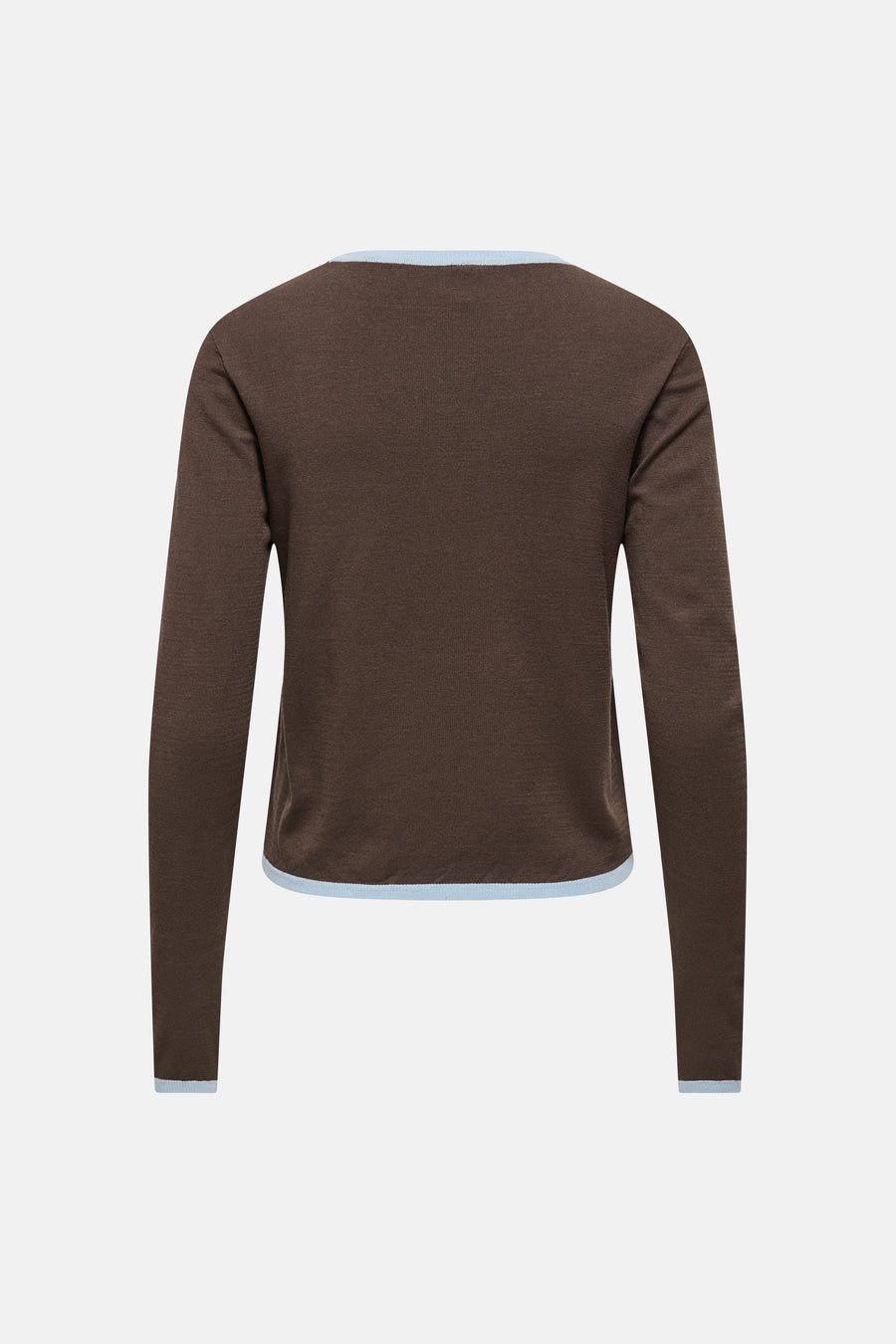 Pull col O - brun