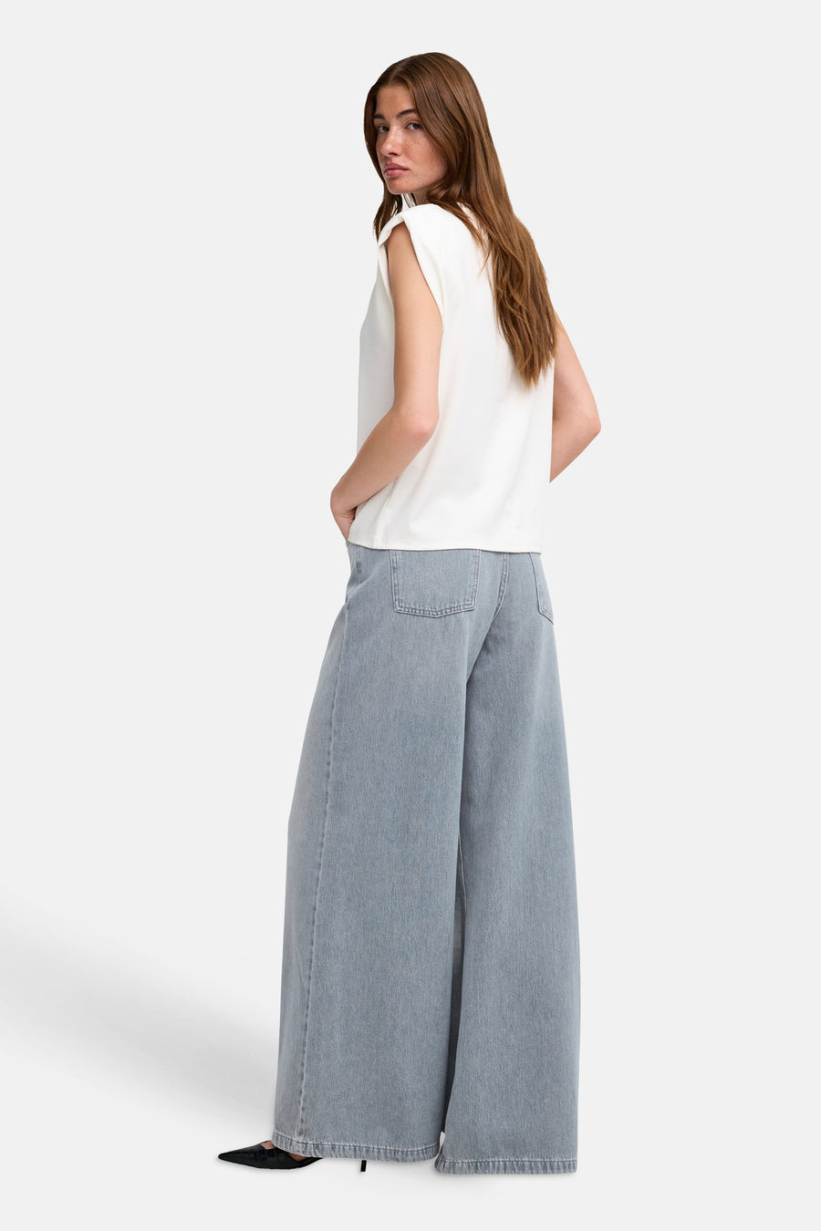 Jeans wide light blue denim - ONLY®