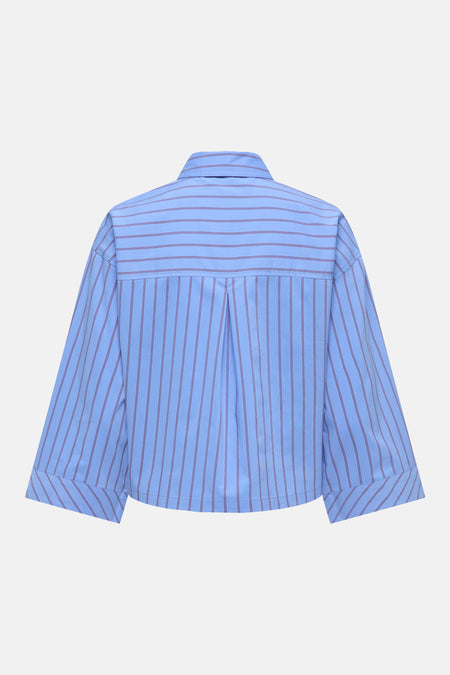 Chemise à manches longues - bleu