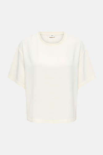 Blouse (korte mouwen) ecru - JDY