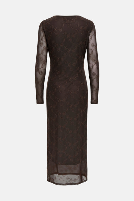 Robe à manches longues - Coffee Bean