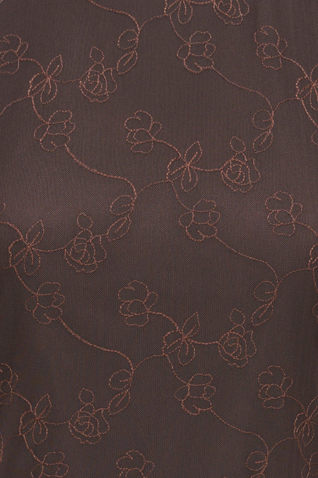 T-shirt met lange mouwen - Coffee Bean