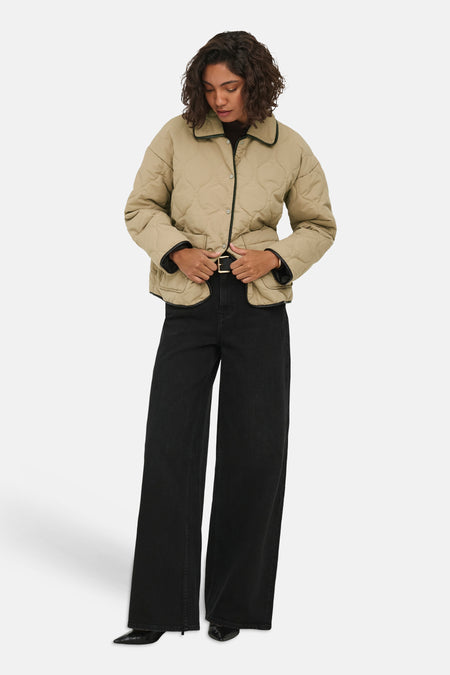 Korte jas - beige