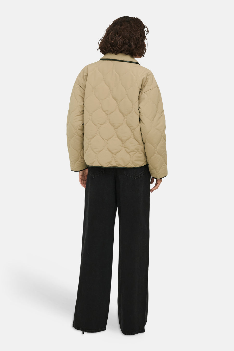 Korte jas beige - JDY