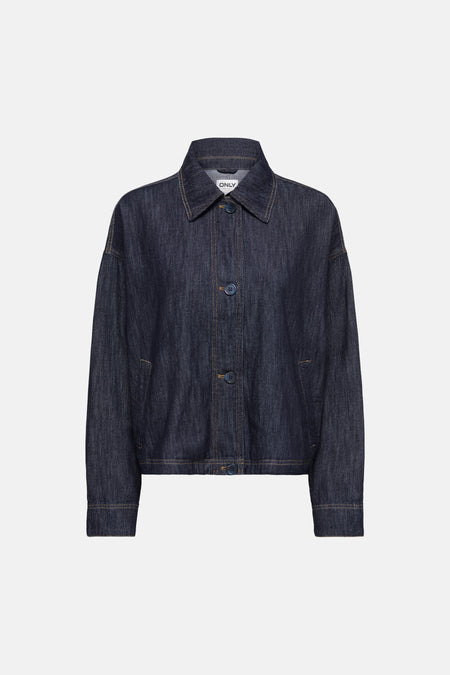 Jeansjas - dark blue denim
