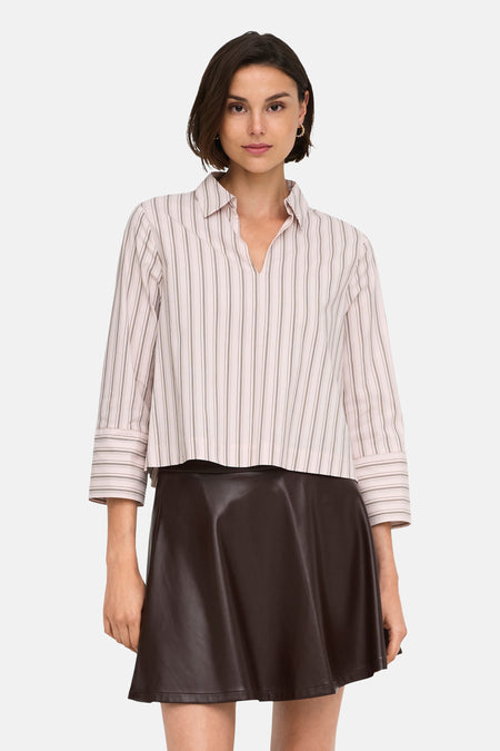 Blouse (lange mouwen) roze - JDY