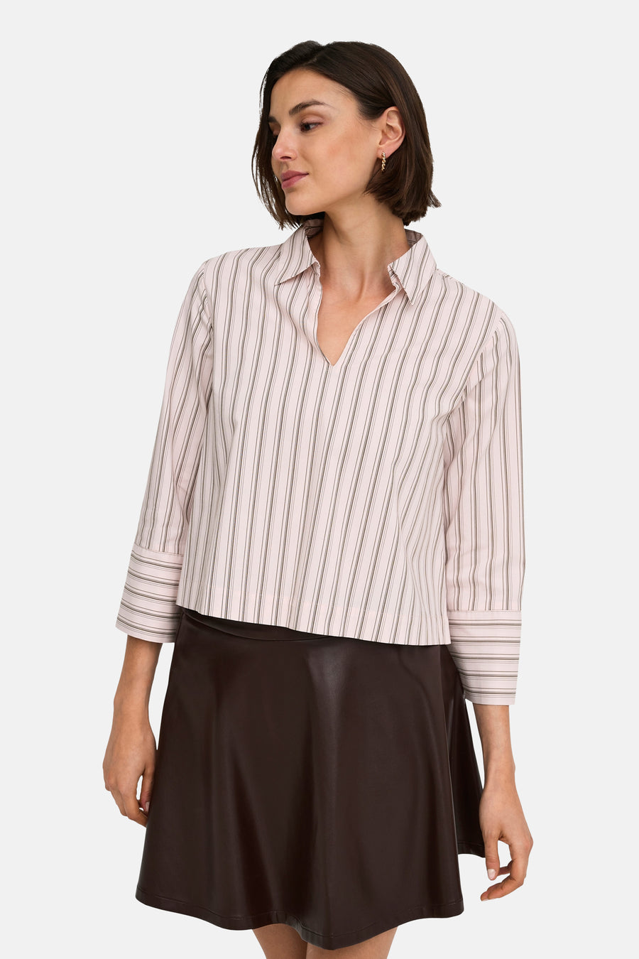Blouse (lange mouwen) roze - JDY