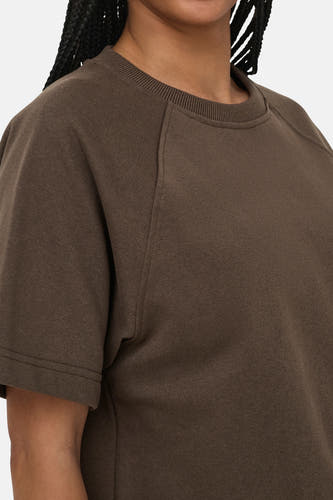 Top uni manche courte brun - ONLY®