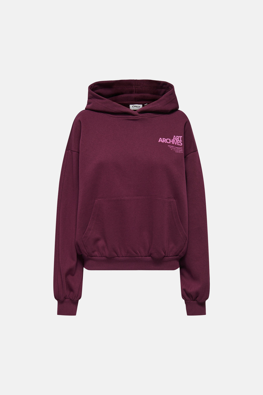 Sweater met kap - rood