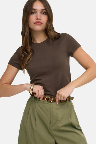 T-shirt - bruin
