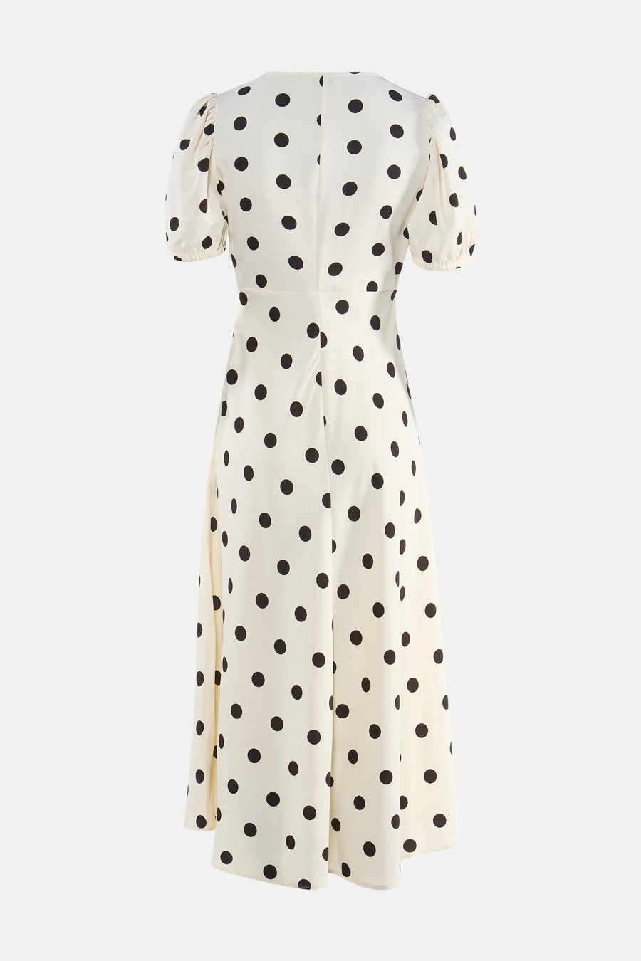 Kleedje met korte mouwen - ecru