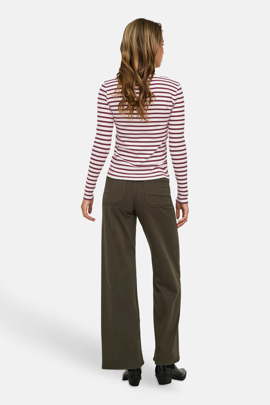 T-shirt (lange mouwen) rood - JDY