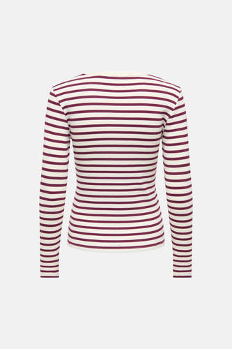 T-shirt (lange mouwen) rood - JDY
