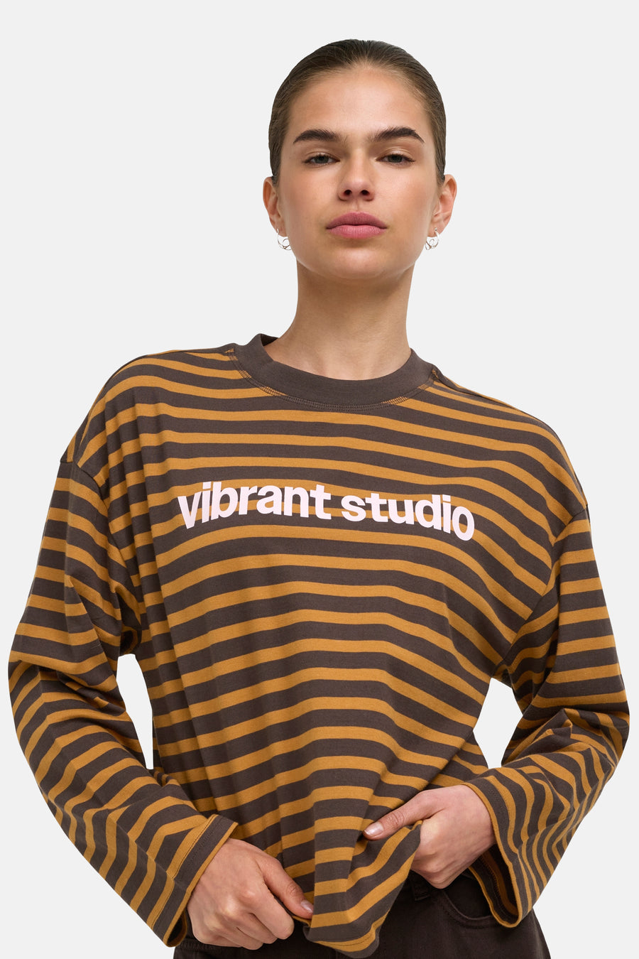 T-shirt (manches longues) orange - ONLY®